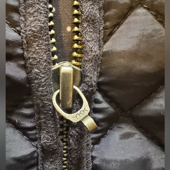 Hobbs London Navy Blue Zip Jacket - Picture 7 of 7